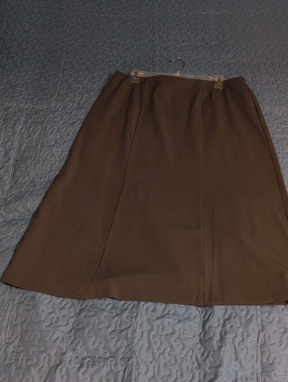 Sag Harbor Brown A-Line Skirt